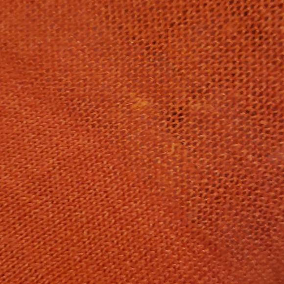 Mesh Tonal Stripped Orange Top Fall HALLOWEEN - Picture 12 of 14